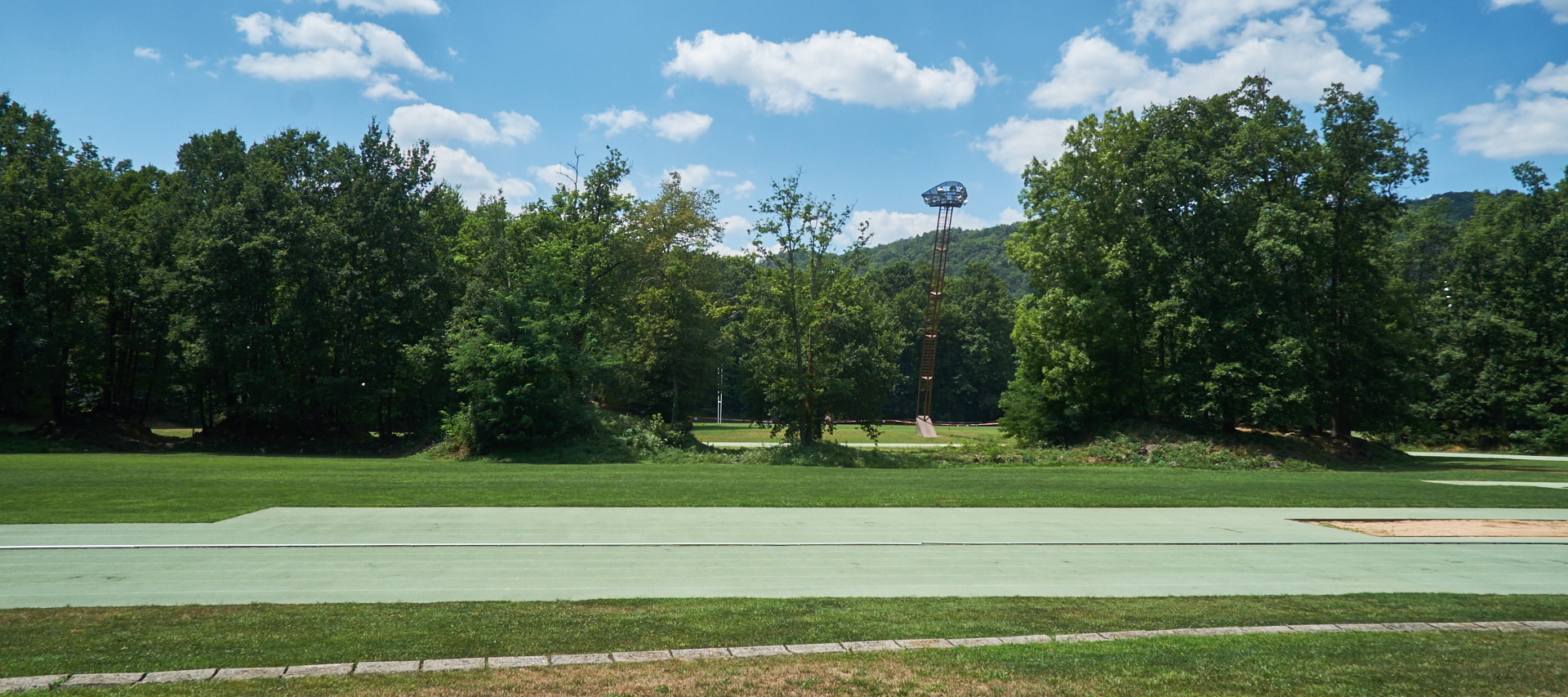 View from spectator seating.